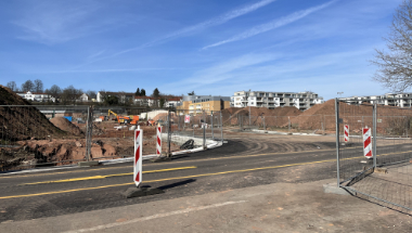 Kaiserslautern West - ehemaliges Pfaff-Gelände - Vorbereitung der Zufahrten