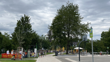 Grünes Ypsilon-Ginnheim/Dornbusch, FFM, Grünzug Platenstraße - Bewegungsräume
